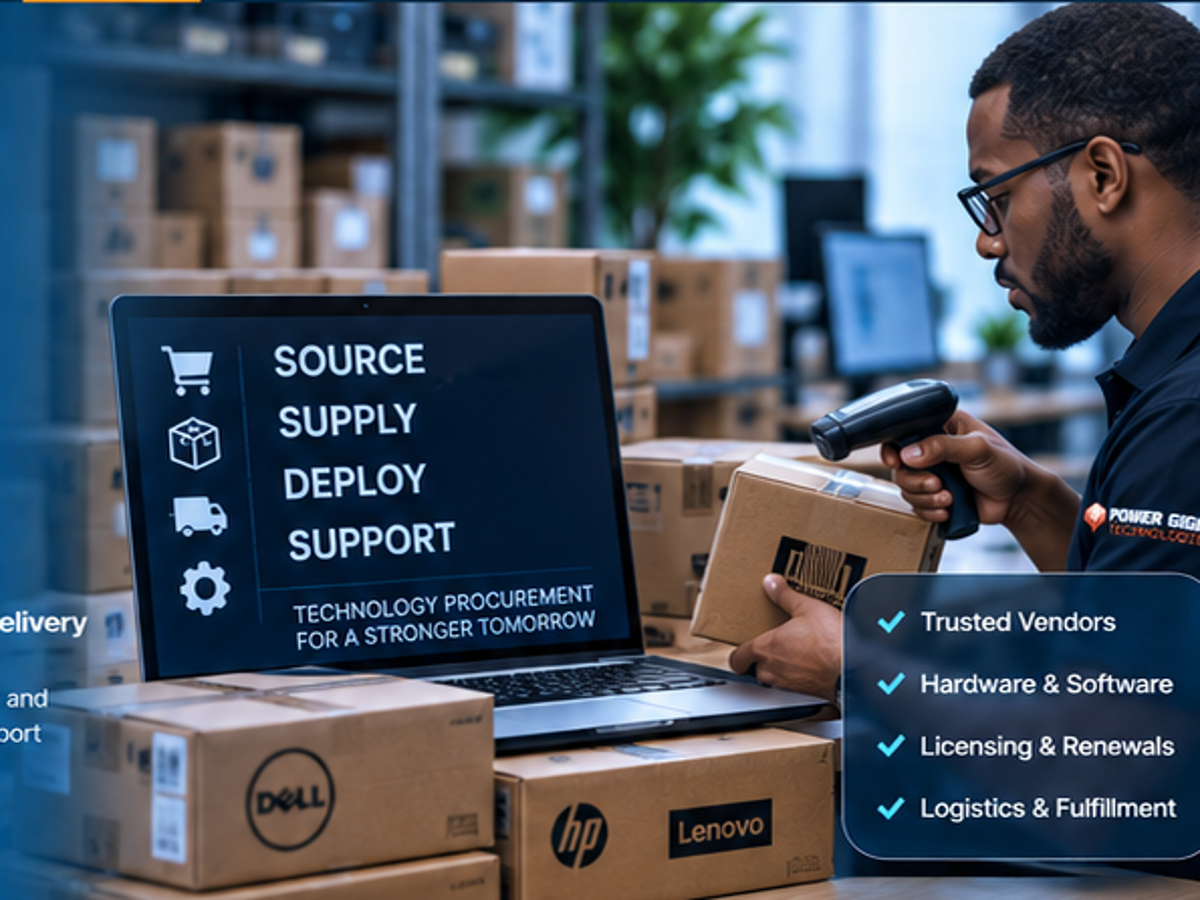 Technology procurement professional coordinating hardware sourcing and fulfillment