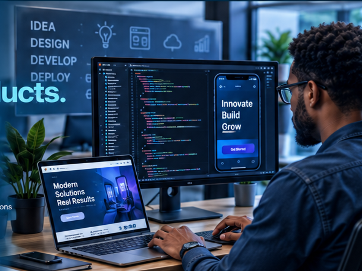 Developer building websites, mobile applications and AI-enabled digital products